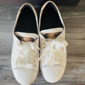 Rebecca Minkoff white sneaker shoes